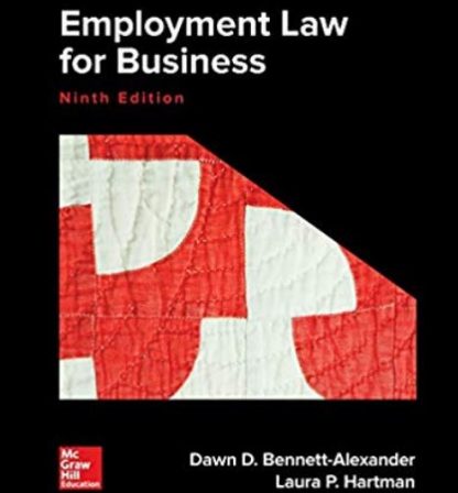 Employment Law for Business 9th Edition PDF