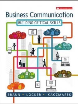 Business Communication: Building Critical Skills 6th Edition ISBN-13: 978-1259089091