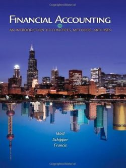 Financial Accounting 14th Edition Roman L. Weil, ISBN-13: 978-1111823450