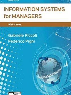 Information Systems for Managers with Cases 3.1 Edition, ISBN-13: 978-1943153053