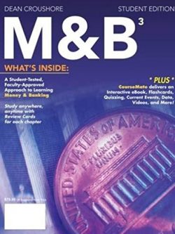 M&B3, 3rd Edition Dean Croushore, ISBN-13: 978-1285167961