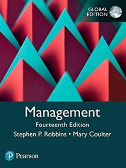 Management GLOBAL 14th Edition Stephen P. Robbins, ISBN-13: 978-1292215839