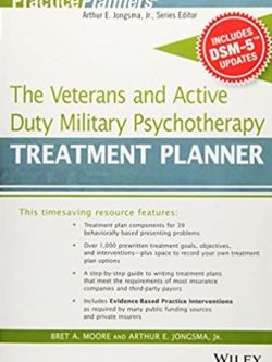 The Veterans And Active Duty Military Psychotherapy Treatment Planner, ISBN-13: 978-1119063087