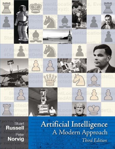 Artificial Intelligence: A Modern Approach 3rd Edition by Stuart Russell, ISBN-13: 978-0136042594