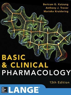 Basic and Clinical Pharmacology 13th Edition Bertram Katzung, ISBN-13: 978-0071825054