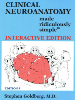 Clinical Neuroanatomy Made Ridiculously Simple 5th Edition, ISBN-13: 978-1935660194