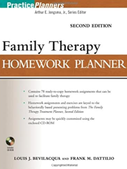 Family Therapy Homework Planner 2nd Edition, ISBN-13: 978-0470504390