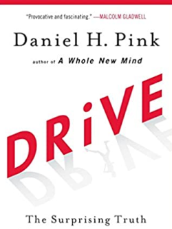 Drive: The Surprising Truth About What Motivates Us Daniel H. Pink, ISBN-13: 978-1594484803