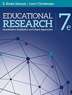 Educational Research: Quantitative, Qualitative, and Mixed Approaches 7th Edition, ISBN-13: 978-1544337838