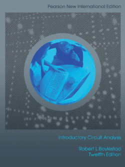 Introductory Circuit Analysis 12th Edition Robert Boylestad, ISBN-13: 978-1292024004