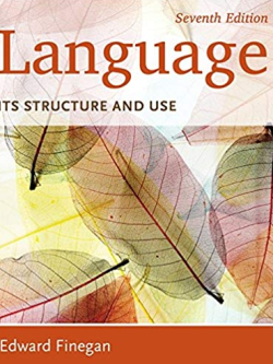 Language: Its Structure and Use 7th Edition, ISBN-13: 978-1285052458