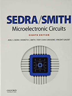 Microelectronic Circuits 8th Edition Adel S. Sedra, ISBN-13: 978-0190853464