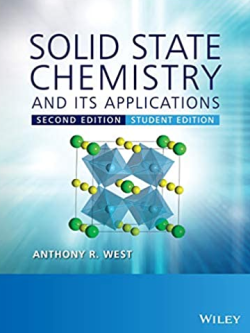 Solid State Chemistry and its Applications 2nd Edition, ISBN-13: 978-1119942948