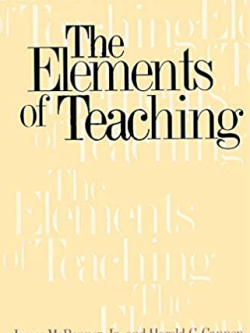 The Elements of Teaching James M. Banner, ISBN-13: 978-0300069297