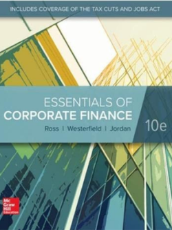 Essentials of Corporate Finance 10th Edition PDF ISBN 978-1260565560
